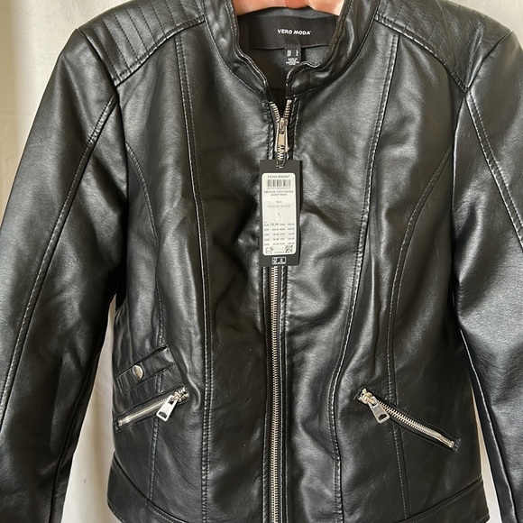 Vegan Moto Jacket - Picture 7 of 15
